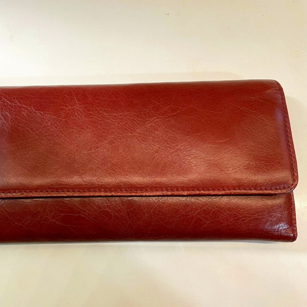 HOBO Women’s Trifold Red Wallet NEW